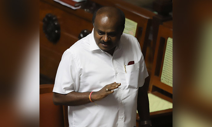 ಅತೃಪ್ತರನ್ನು ಮತ್ತೆ ಪಕ್ಷಕ್ಕೆ ಸೇರಿಸಿಕೊಳ್ಳುವ ಪ್ರಶ್ನೆಯೇ ಇಲ್ಲ: ಕುಮಾರಸ್ವಾಮಿ