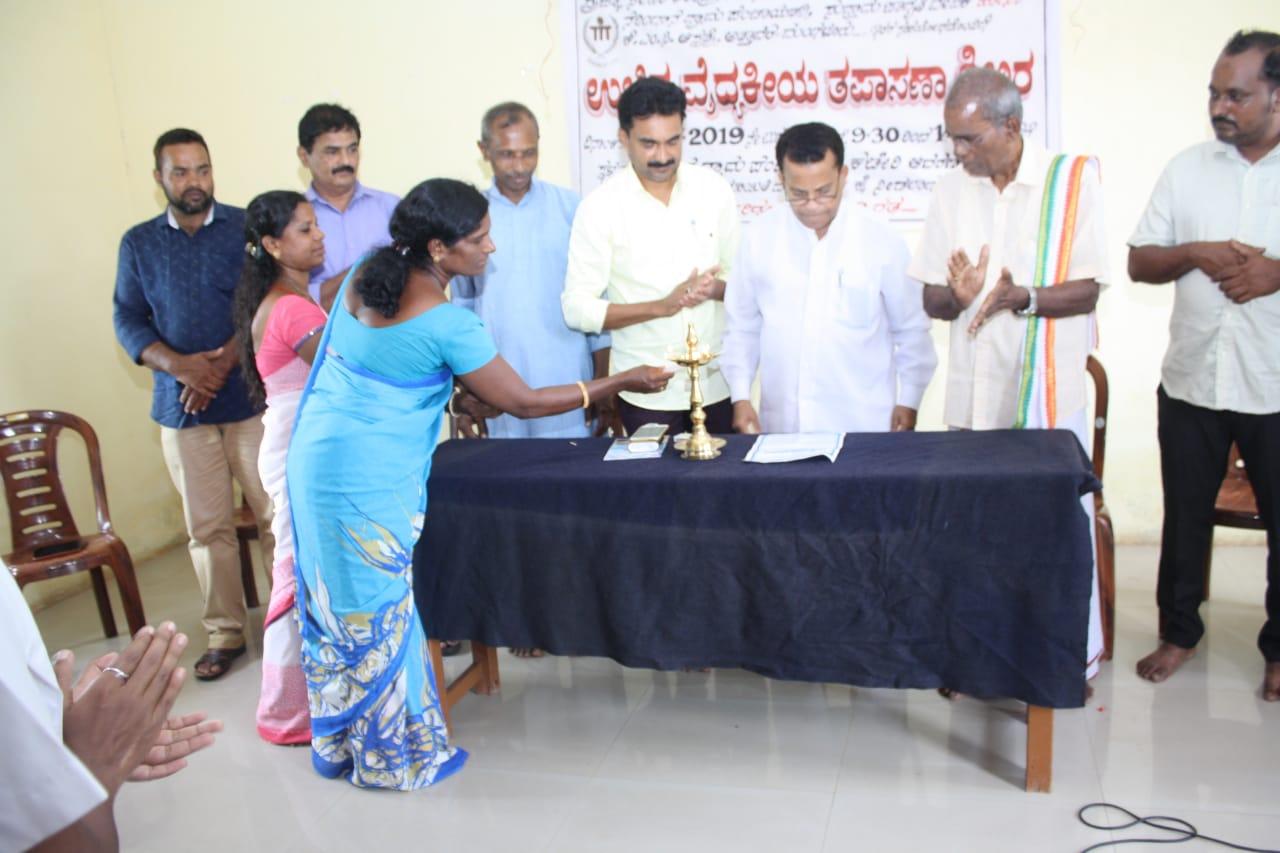 ನರಿಂಗಾನದಲ್ಲಿ ಉಚಿತ ಆರೋಗ್ಯ ತಪಸಣಾ ಶಿಬಿರ