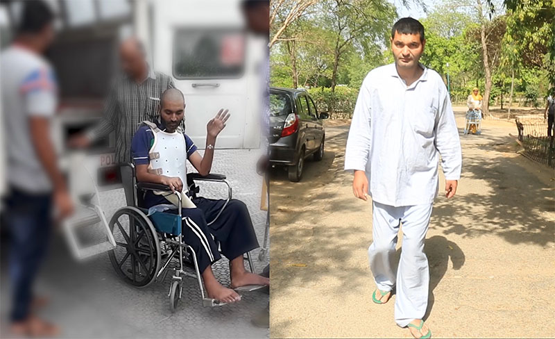 ಉಗ್ರ ದಾಳಿಯಲ್ಲಿ 8 ಗುಂಡು ತಗುಲಿದ್ದ ಸಿ.ಆರ್.ಪಿ.ಎಫ್ ಯೋಧ ಮತ್ತೆ ಕರ್ತವ್ಯಕ್ಕೆ