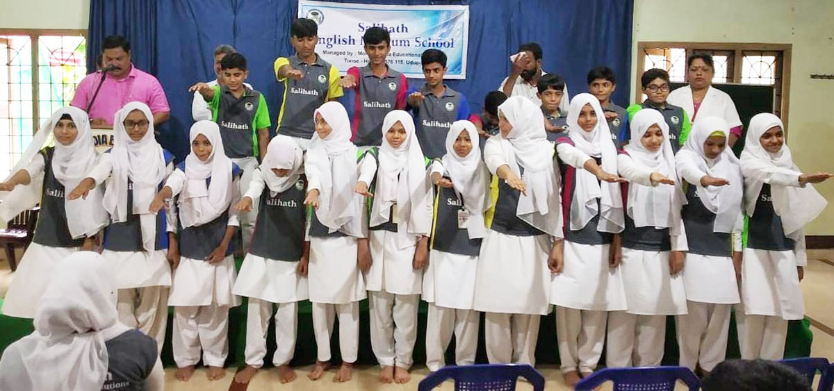 ಸಾಲಿಹಾತ್ ಶಾಲಾ ವಿದ್ಯಾರ್ಥಿ ಸಂಸತ್ತು ಉದ್ಘಾಟನೆ