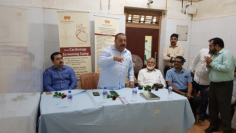 ಭಟ್ಕಳ:  ಉಚಿತ ಹೃದ್ರೋಗ ತಪಾಸಣಾ ಶಿಬಿರಕ್ಕೆ ಚಾಲನೆ