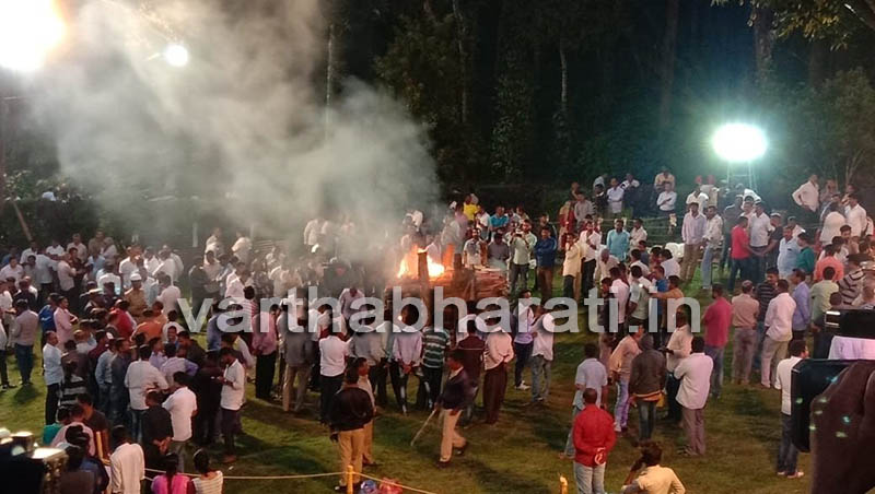 ಧಾರ್ಮಿಕ ವಿಧಿವಿಧಾನಗಳೊಂದಿಗೆ ಕೆಫೆ ಕಾಫಿ ಡೇ ಸಂಸ್ಥಾಪಕ ಸಿದ್ಧಾರ್ಥ ಅಂತ್ಯಕ್ರಿಯೆ