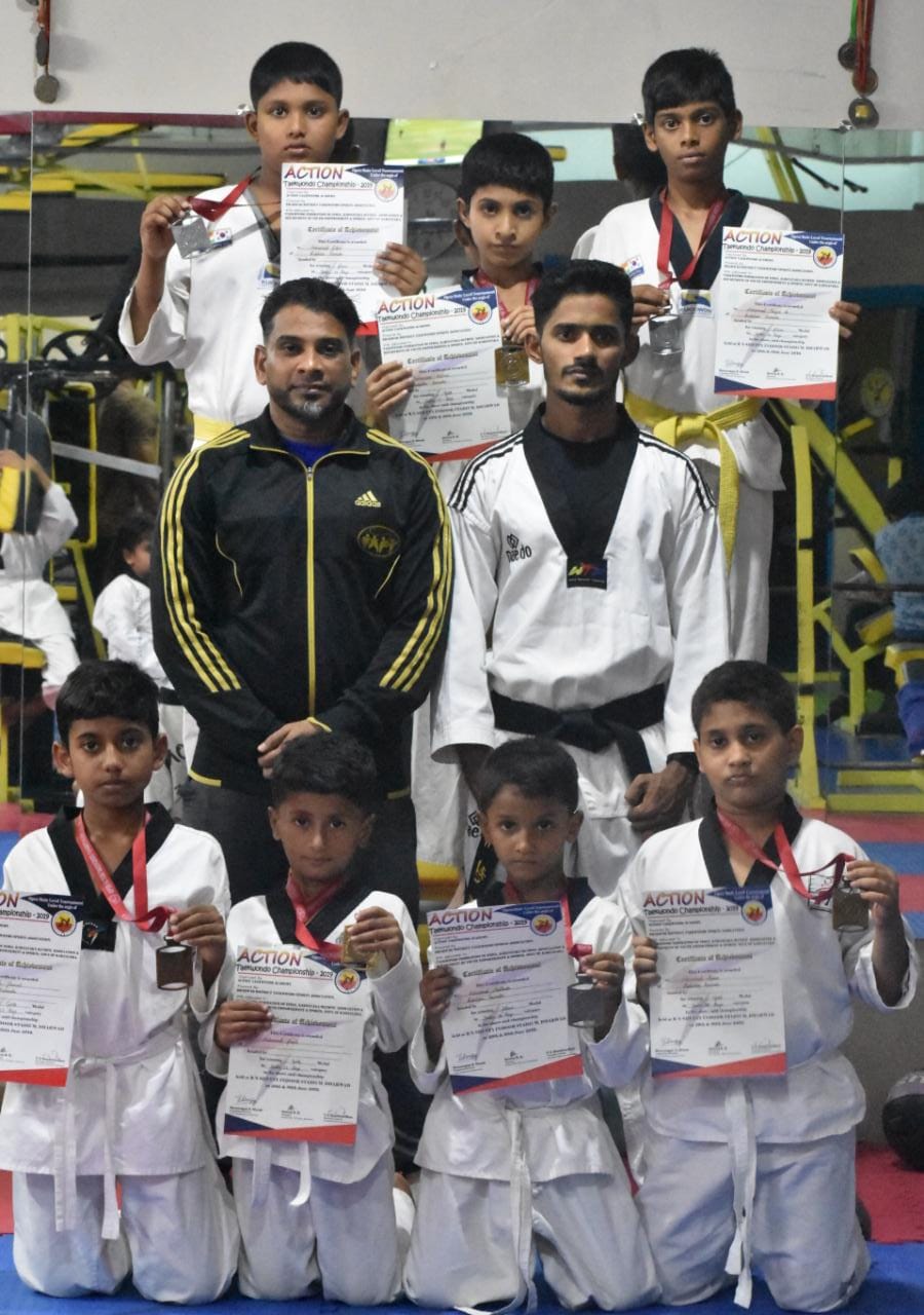 ಆಕ್ಷನ್ ಟೈಕಾಂಡೊ ರಾಜ್ಯಮಟ್ಟದ ಓಪನ್ ಚಾಂಪಿಯನ್‍ಶಿಫ್: ಪಾಣೆಮಂಗಳೂರಿನ ಮಾರ್ಷಲ್ ಆರ್ಟ್ಸ್ ಸಂಸ್ಥೆ ಸಾಧನೆ