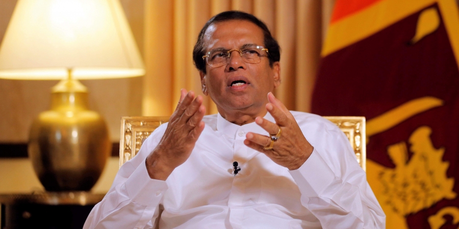 ಶ್ರೀಲಂಕಾ ಬಂದರುಗಳಿಗೆ ಅಮೆರಿಕ ಸೈನಿಕರಿಗೆ ಪ್ರವೇಶವಿಲ್ಲ: ಸಿರಿಸೇನ