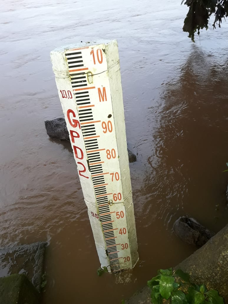 ಬಂಟ್ವಾಳ: ಶಾಂತವಾಗಿ ಹರಿಯತೊಡಗಿದ ನೇತ್ರಾವತಿ