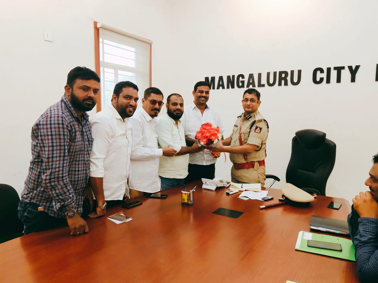 ಮಂಗಳೂರು: ಎಂಡಿಸಿಯಿಂದ ಪೊಲೀಸ್ ಕಮಿಷನರ್ ಭೇಟಿ