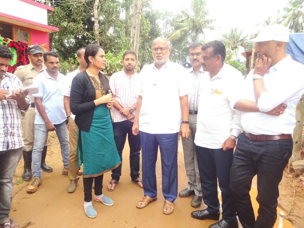 ಸಂತ್ರಸ್ತರಿಗೆ ಪುನರ್ ವಸತಿ ಕಲ್ಪಿಸಲು ಸರಕಾರ ಬದ್ಧ: ಸಚಿವ ಸುರೇಶ್ ಕುಮಾರ್ ಭರವಸೆ