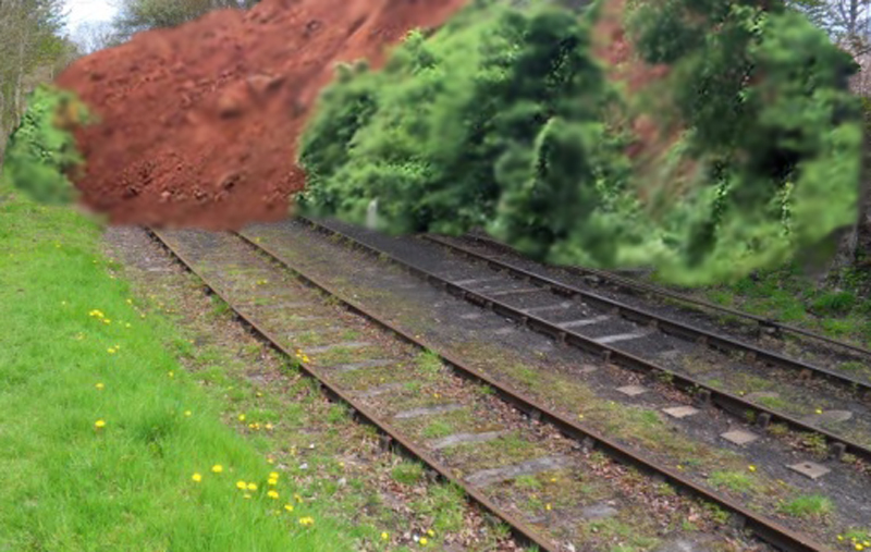 ಬಂಡೆಗಲ್ಲು ಬಿದ್ದು ರೈಲುಹಳಿಗಳು ಜಖಂ: ಆ.25ರವರೆಗೆ ಹಾಸನ-ಮಂಗಳೂರು ರೈಲು ಸಂಚಾರ ರದ್ದು