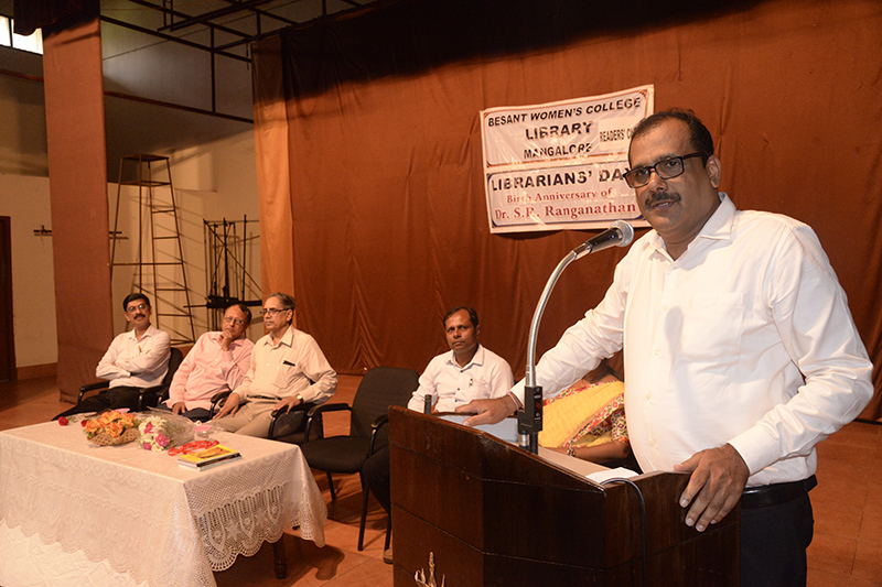 ಬೆಸೆಂಟ್ ಮಹಿಳಾ ಕಾಲೇಜಿನಲ್ಲಿ ಗ್ರಂಥಪಾಲಕರ ದಿನಾಚರಣೆ