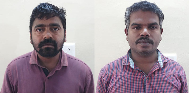 ಪೆಟ್ರೋಲ್ ಕಳವು ಯತ್ನ: ಇಬ್ಬರು ಆರೋಪಿಗಳ ಸೆರೆ
