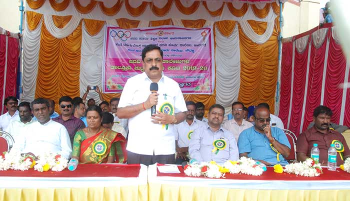 ಆರೋಗ್ಯವಾಗಿರಲು ಜೀವನದಲ್ಲಿ ಕ್ರೀಡೆಗಳು ಅವಶ್ಯಕ: ಶಾಸಕ ಆರ್.ನರೇಂದ್ರ