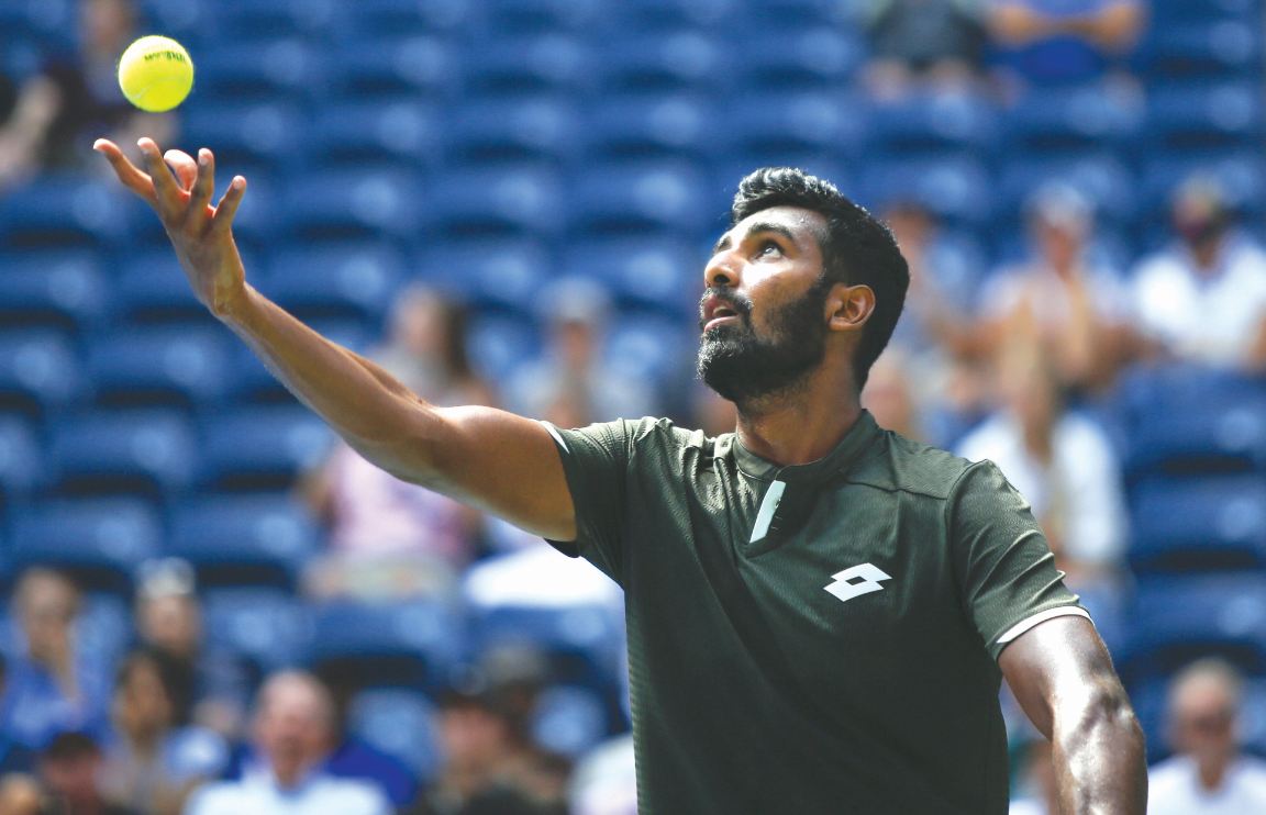 ಎಡವಿದ ಪ್ರಜ್ಞೇಶ್ ಗುಣೇಶ್ವರನ್