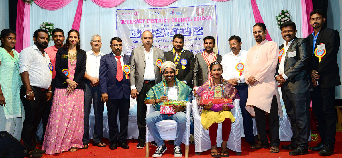 ರೋಟರ್ಯಾಕ್ಟ್ ಜಿಲ್ಲಾ ಕೌನ್ಸಿಲ್ ಪದಗ್ರಹಣ ಸಮಾರಂಭ