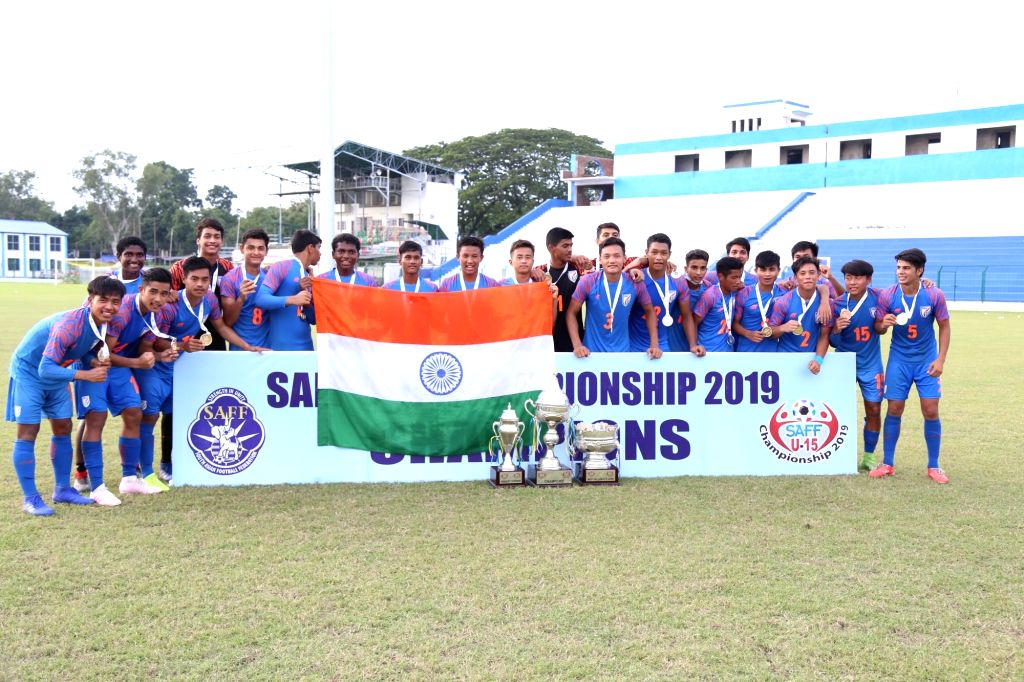 ಸ್ಯಾಫ್ ಅಂಡರ್-15 ಚಾಂಪಿಯನ್‌ಶಿಪ್: ಭಾರತಕ್ಕೆ ಪ್ರಶಸ್ತಿ