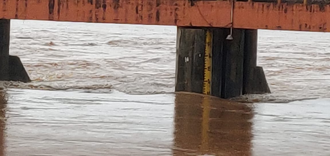 ಬಂಟ್ವಾಳ: 10.1 ಮೀ. ಮಟ್ಟದಲ್ಲಿ ಹರಿಯುತ್ತಿರುವ ನೇತ್ರಾವತಿ