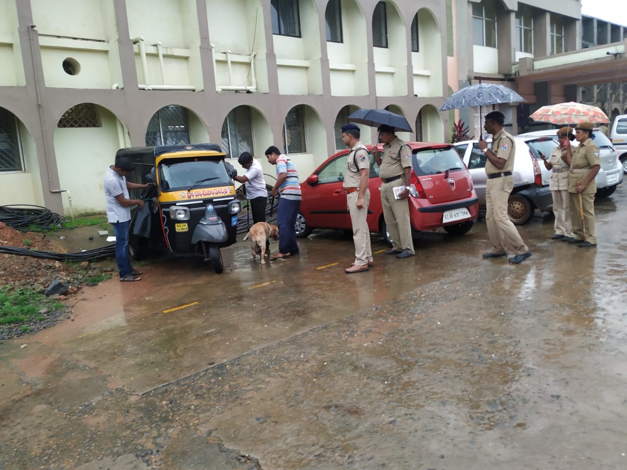 ಮಂಗಳೂರು ಜಂಕ್ಷನ್ ರೈಲ್ವೆ ನಿಲ್ದಾಣದಲ್ಲಿ ತಪಾಸಣೆ