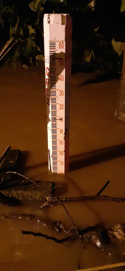 ಬಂಟ್ವಾಳ: 10.8 ಮೀಟರ್ ನಲ್ಲಿ ಹರಿಯುತ್ತಿರುವ ನೇತ್ರಾವತಿ