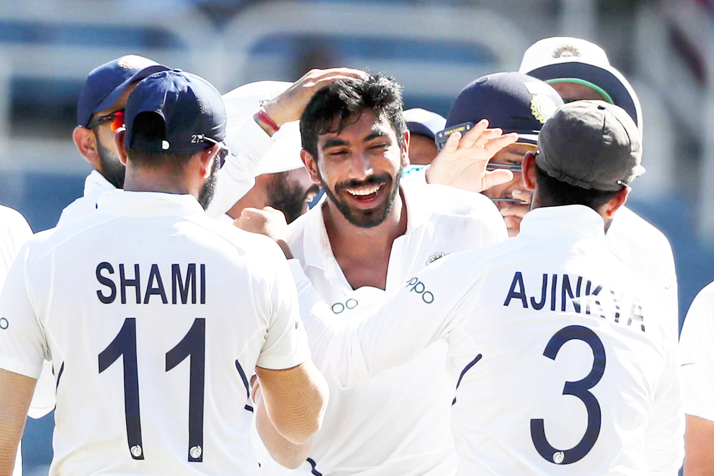 ಎರಡನೇ ಟೆಸ್ಟ್: ಹನುಮ ವಿಹಾರಿ ಶತಕ ಬುಮ್ರಾ ಹ್ಯಾಟ್ರಿಕ್, ಭಾರತದ ಬಿಗಿ ಹಿಡಿತ