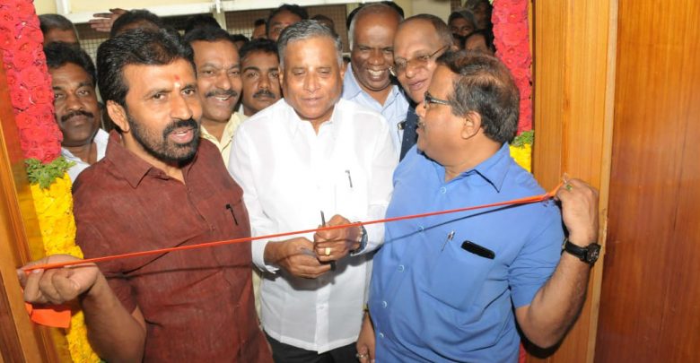 ಕುಮಾರಸ್ವಾಮಿ ಅದೃಷ್ಟದಿಂದ ಮುಖ್ಯಮಂತ್ರಿ ಆದವರು: ಸಚಿವ ವಿ.ಸೋಮಣ್ಣ