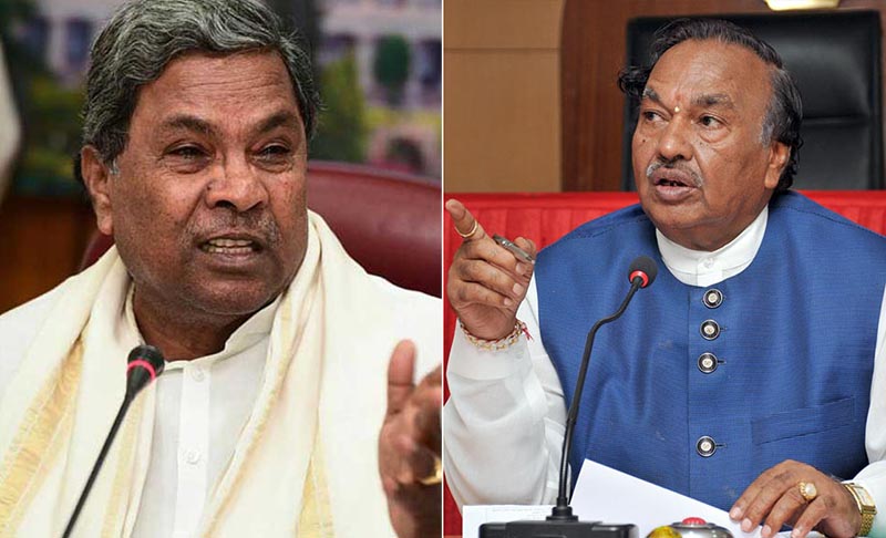 ಈಶ್ವರಪ್ಪ ಸಂಸ್ಕೃತಿ ಇಲ್ಲದ ಮನುಷ್ಯ, ಸಾರ್ವಜನಿಕ ಜೀವನದಲ್ಲಿರಲು ನಾಲಾಯಕ್: ಸಿದ್ದರಾಮಯ್ಯ