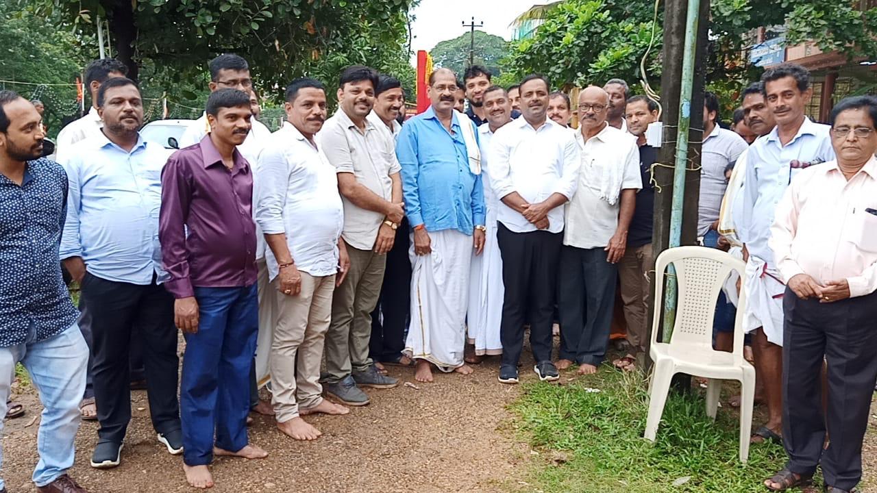 ​ಫರಂಗಿಪೇಟೆಯ ಸೇವಾಂಜಲಿ ಬಳಿ ಹೈಮಾಸ್ಕ್ ದೀಪ ಉದ್ಘಾಟನೆ