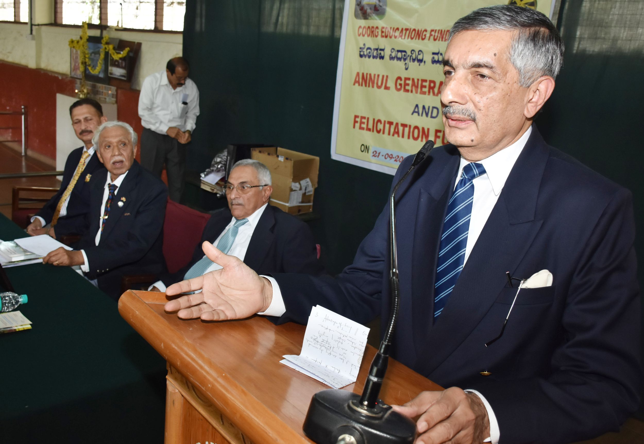 ಶಿಸ್ತಿನ ಜೀವನ ಕ್ರಮ ಸೈನಿಕರಿಗೆ ಮಾತ್ರ ಸೀಮಿತವಾಗಬಾರದು: ಲೆ.ಜನರಲ್ ಪಿ.ಸಿ.ತಿಮ್ಮಯ್ಯ