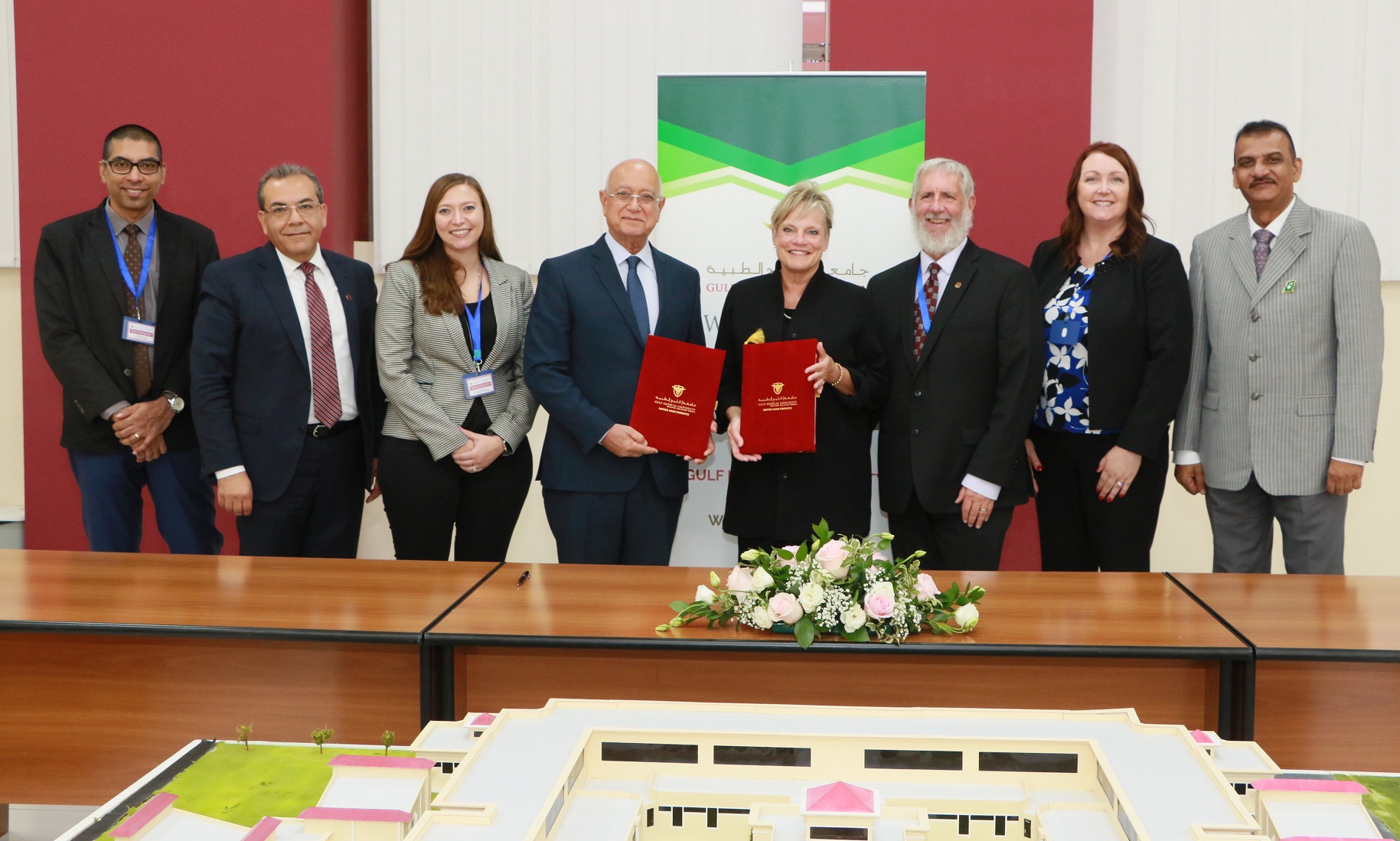 ವಾಶಿಂಗ್ಟನ್ ಸ್ಟೇಟ್ ವಿಶ್ವವಿದ್ಯಾಲಯದೊಂದಿಗೆ ಒಪ್ಪಂದಕ್ಕೆ ಸಹಿಹಾಕಿದ ಗಲ್ಫ್ ಮೆಡಿಕಲ್ ಯುನಿವರ್ಸಿಟಿ