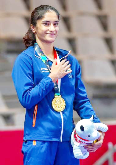 ಟೋಕಿಯೋ ಒಲಿಂಪಿಕ್ಸ್ ನತ್ತ ವಿನೇಶ್ ಚಿತ್ತ