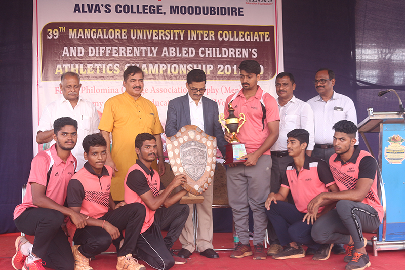 ಅಥ್ಲೆಟಿಕ್ಸ್ ಚ್ಯಾಂಪಿಯನ್‍ಶಿಪ್‍: ಆಳ್ವಾಸ್ ಕಾಲೇಜು ಚಾಂಪಿಯನ್