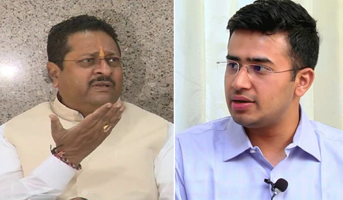 ಬೇಜವಾಬ್ದಾರಿ ಹೇಳಿಕೆ ನೀಡಿದರೆ ಸುಮ್ಮನೆ ಕೂರಲ್ಲ: ತೇಜಸ್ವಿ ಸೂರ್ಯ ವಿರುದ್ಧ ಬಿಜೆಪಿ ಶಾಸಕ ಯತ್ನಾಳ್ ಆಕ್ರೋಶ