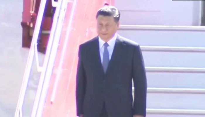 ಚೆನ್ನೈಗೆ ಆಗಮಿಸಿದ ಚೀನಾ ಅಧ್ಯಕ್ಷ ಜಿನ್‌ಪಿಂಗ್