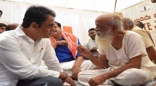 ಪವಿತ್ರ ಆರ್ಥಿಕತೆಗಾಗಿ ಆರು ದಿನದಿಂದ ನಡೆಸುತ್ತಿದ್ದ ಉಪವಾಸ ಸತ್ಯಾಗ್ರಹ ಅಂತ್ಯ