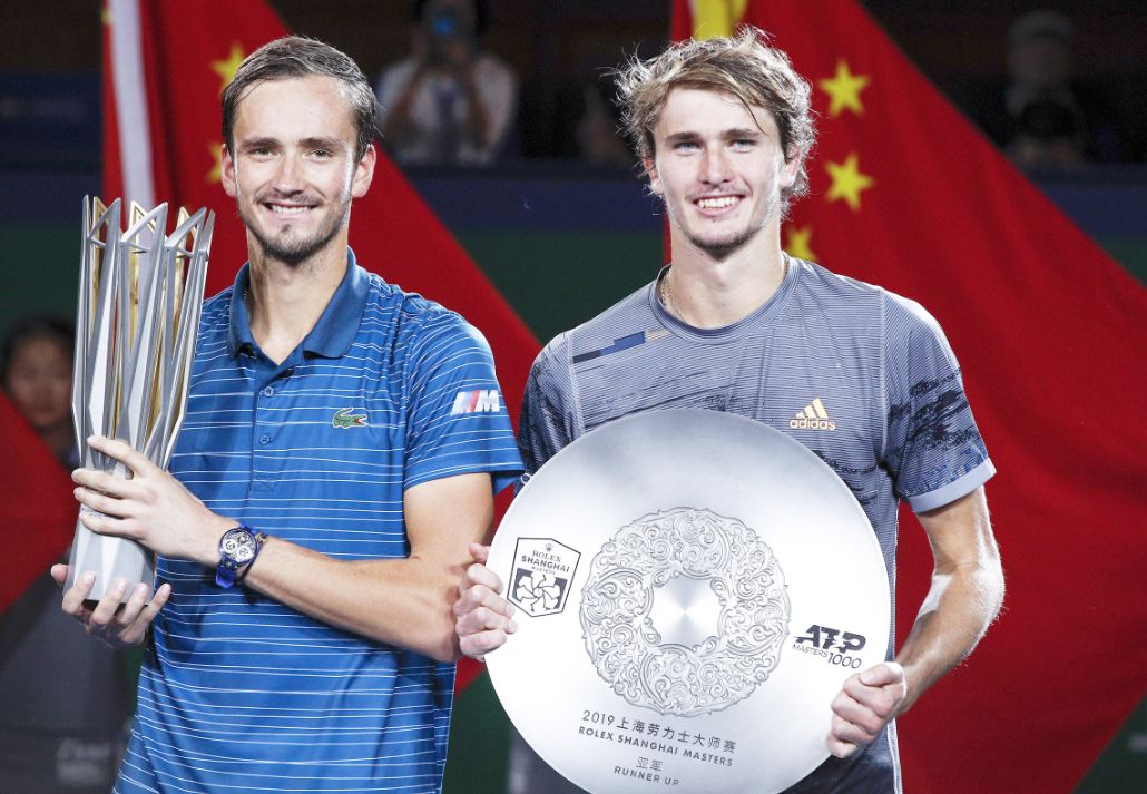 ಮೆಡ್ವೆಡೆವ್‌ಗೆ ಶಾಂಘೈ ಮಾಸ್ಟರ್ಸ್ ಪ್ರಶಸ್ತಿ