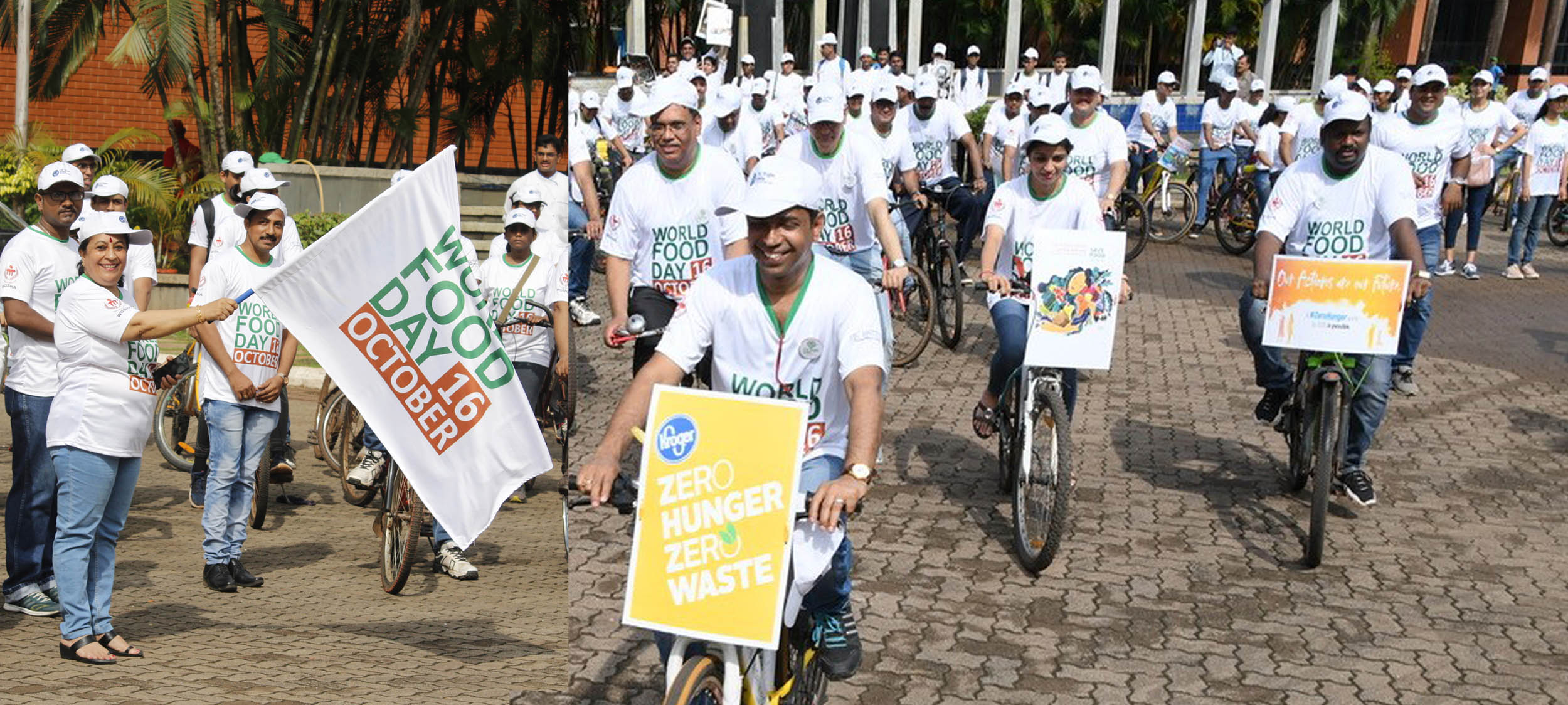 ‘ಹಸಿವು ಮುಕ್ತ ವಿಶ್ವ’ ಜಾಗೃತಿಗಾಗಿ ಸೈಕಲ್ ರ್ಯಾಲಿ