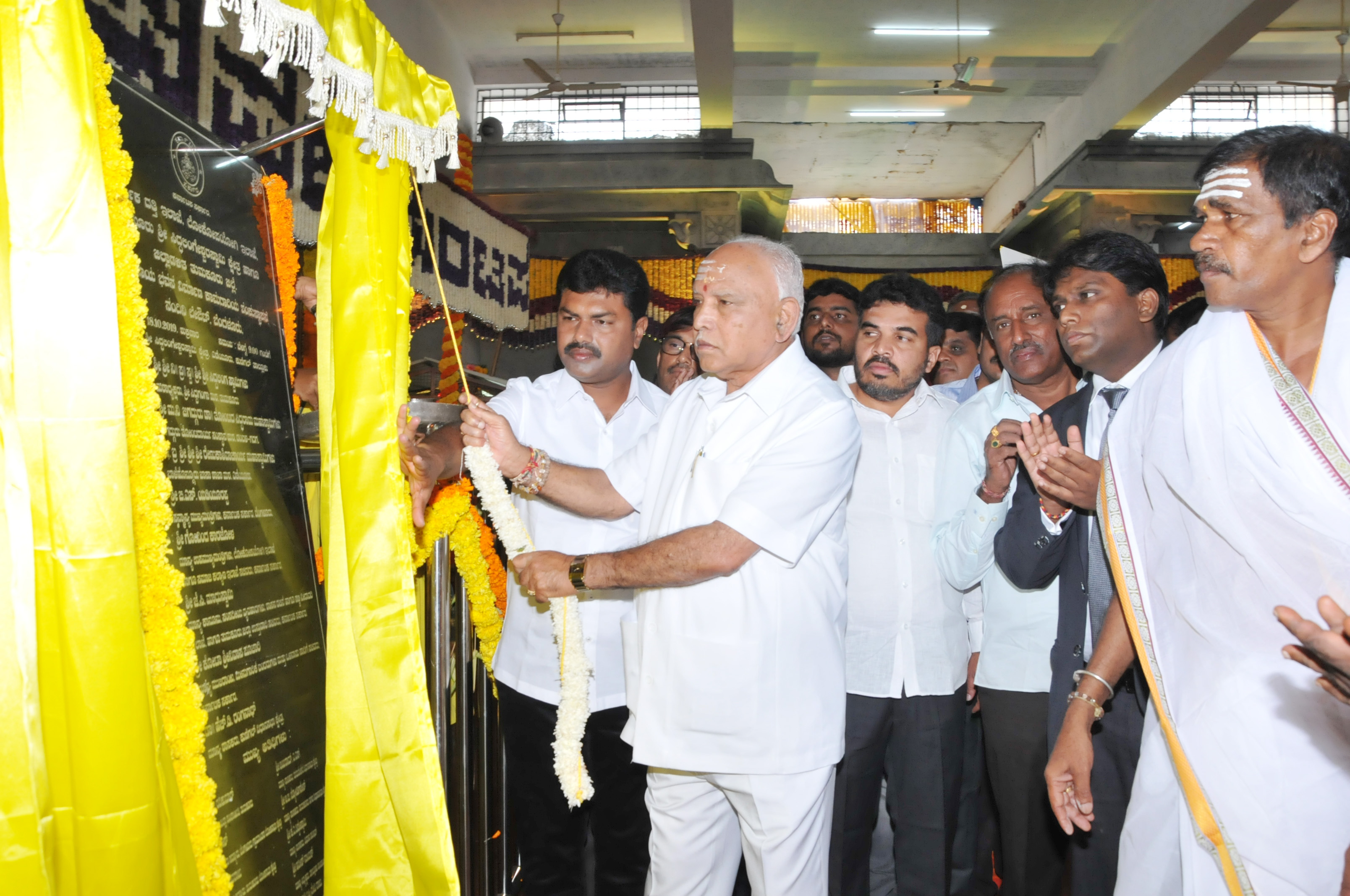 ನೆರೆ ಪರಿಹಾರ ಕಾರ್ಯದ ನಡುವೆಯೂ ನೀರಾವರಿಗೆ ಮೊದಲ ಆದ್ಯತೆ: ಸಿಎಂ ಯಡಿಯೂರಪ್ಪ