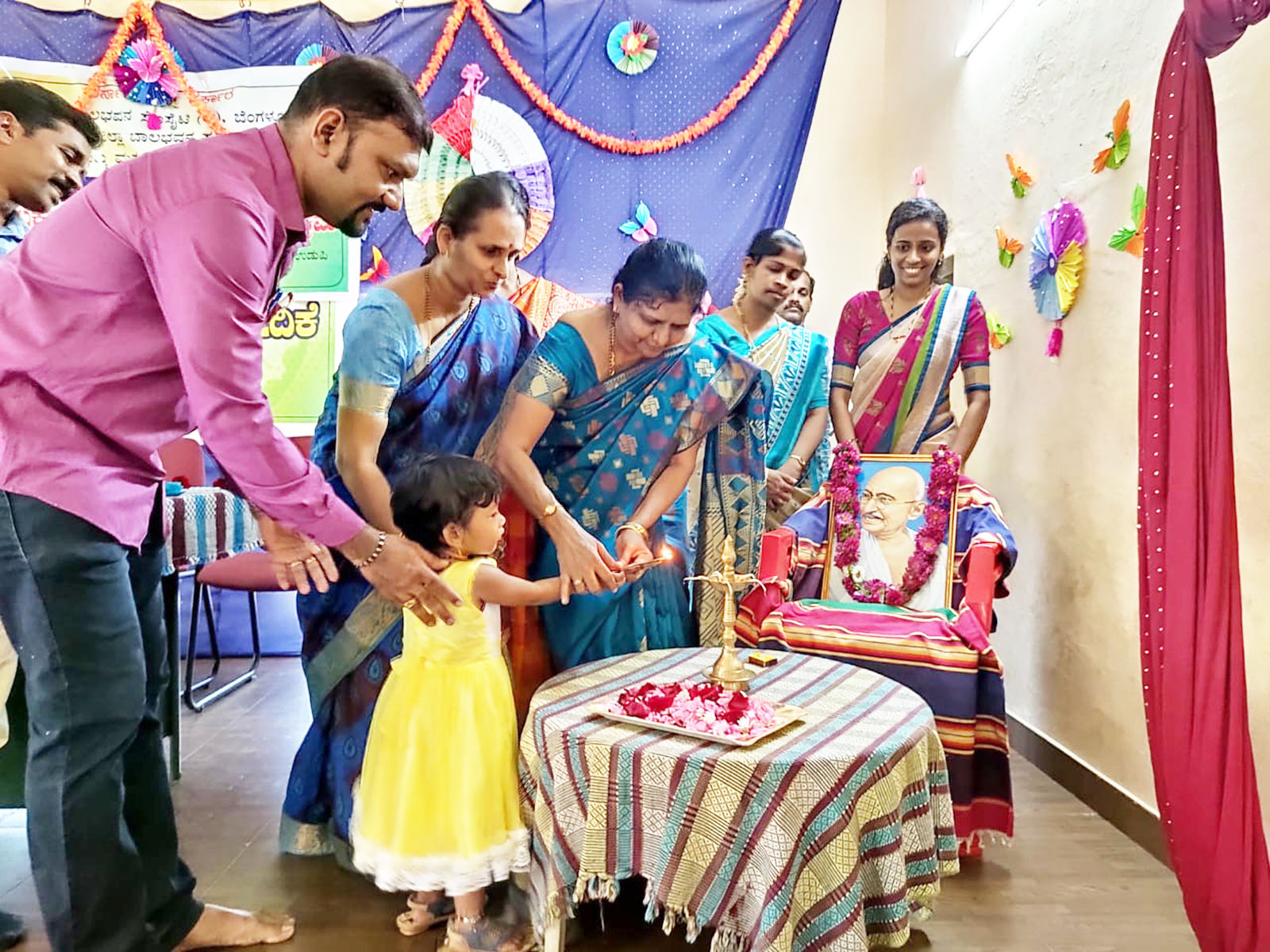 ಗಾಂಧಿ ಜಯಂತಿ ಪ್ರಯುಕ್ತ ಮಕ್ಕಳಿಗೆ ವಿವಿಧ ಸ್ಪರ್ಧೆಗಳು