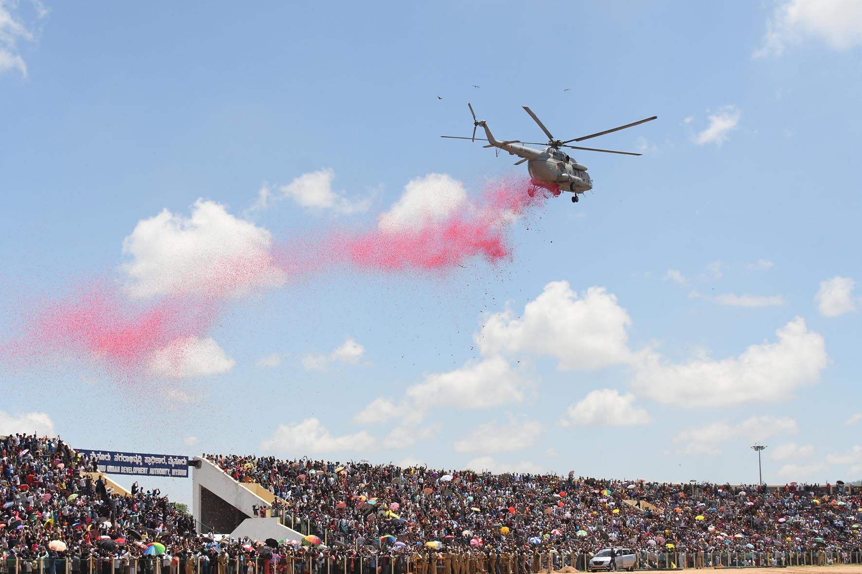 ಮೈಸೂರು ದಸರಾ ಪ್ರಯುಕ್ತ ಭಾರತೀಯ ವಾಯುಪಡೆಯಿಂದ ಏರ್ ಶೋ