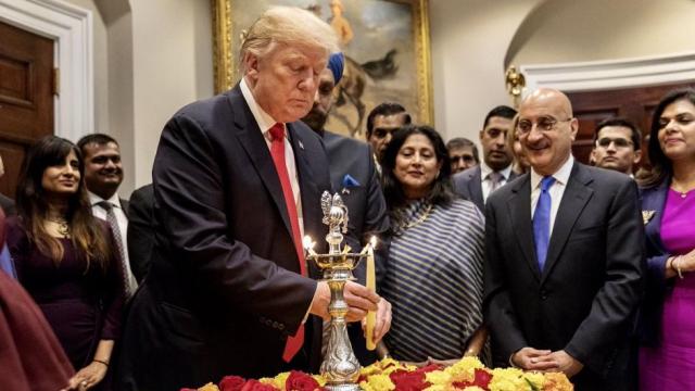 ಅ. 24ರಂದು ಶ್ವೇತಭವನದಲ್ಲಿ ಟ್ರಂಪ್‌ರಿಂದ ದೀಪಾವಳಿ ಆಚರಣೆ