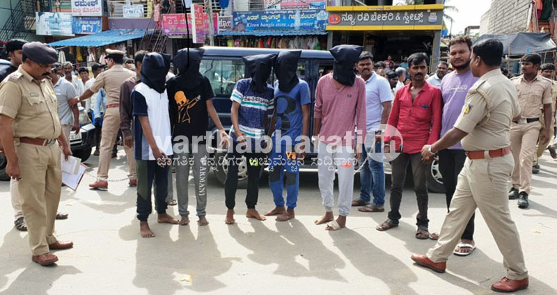 ಮದ್ದೂರು: ರಸ್ತೆಯಲ್ಲೇ ಅಟ್ಟಾಡಿಸಿ ಯುವಕನ ಕೊಲೆಗೈದ ಪ್ರಕರಣ; ಆರೋಪಿಗಳ ಬಂಧನ