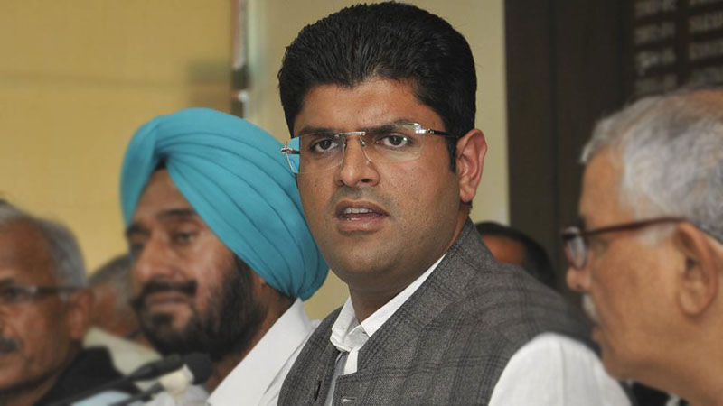 ಚೊಚ್ಚಲ ಚುನಾವಣೆಯಲ್ಲೇ ಹರ್ಯಾಣದಲ್ಲಿ ಕಿಂಗ್ ಮೇಕರ್ ಆಗಲಿರುವ ಜೆಜೆಪಿ