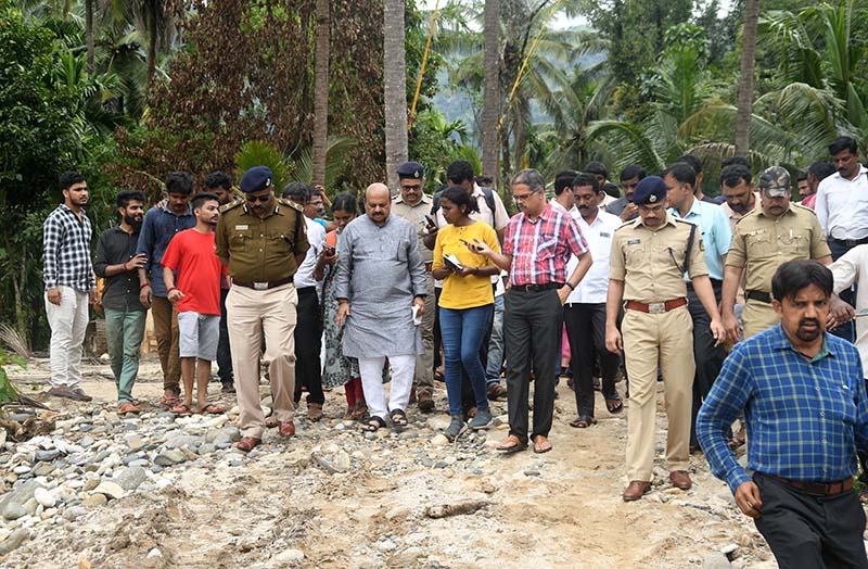 ನದಿಪಾತ್ರ ಬದಲಾವಣೆಗೆ ಬ್ರೇಕ್ ಹಾಕಲು ತಡೆಗೋಡೆ: ಸಚಿವ ಬಸವರಾಜ್ ಬೊಮ್ಮಾಯಿ