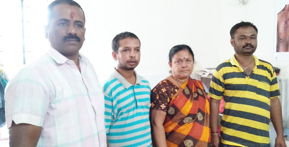 ಸ್ವಸ್ಥನಾಗಿ ಹೆತ್ತಬ್ಬೆ ಮಡಿಲು ಸೇರಿದ ಮಾನಸಿಕ ಅಸ್ವಸ್ಥ ಯುವಕ