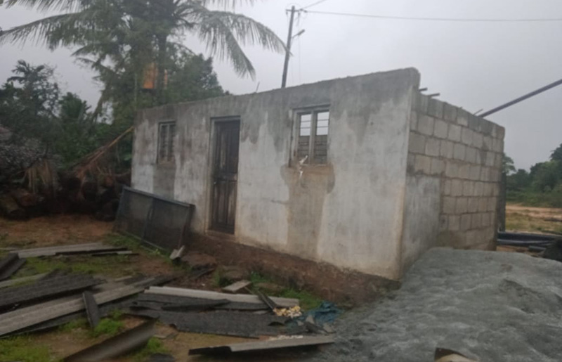 ಚಿಕ್ಕಮಗಳೂರಿನಲ್ಲಿ ಬಿರುಗಾಳಿ ಮಳೆ: ಧರೆಗುರುಳಿದ ಮರಗಳು, ಕೊಚ್ಚಿ ಹೋದ ಸೇತುವೆ