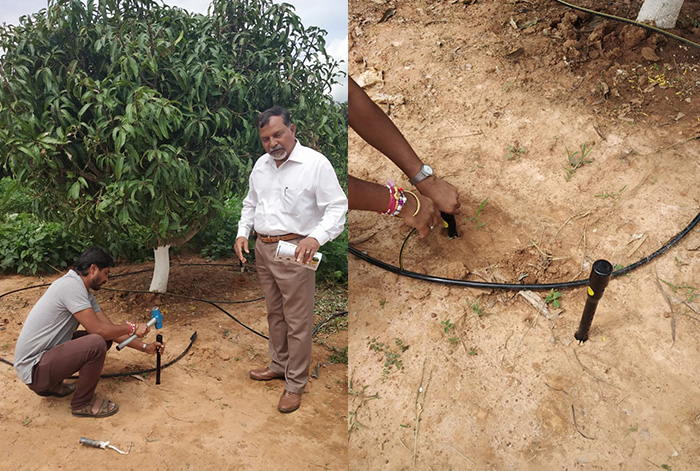 ಕೃಷಿ ಮೇಳ-2019 ವಿಶೇಷ: ನೀರುಳಿಸುವ ‘ಡೀಪ್ ಡ್ರಿಪ್ ಇರಿಗೇಷನ್’ಗೆ ಮನಸೋತ ರೈತರು