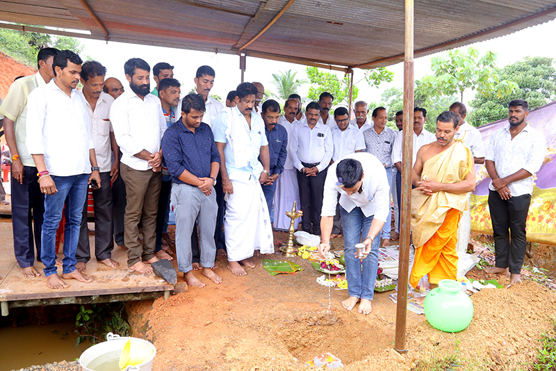 ಸಜಿಪಮೂಡ ಸರಕಾರಿ ಪದವಿ ಪೂರ್ವ ಕಾಲೇಜಿನ ನೂತನ ಕಟ್ಟಡದ ಶಿಲಾನ್ಯಾಸ