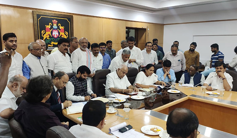 ಅರಣ್ಯ ಭೂಮಿ ನೆಪದಲ್ಲಿ ರೈತರನ್ನು ಒಕ್ಕಲೆಬ್ಬಿಸಬೇಡಿ: ಮುಖ್ಯಮಂತ್ರಿ ಯಡಿಯೂರಪ್ಪ