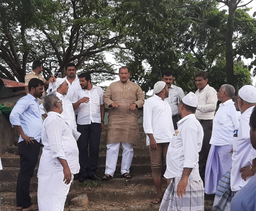 ಕಣ್ಣೂರು ಕೇಂದ್ರ ಜುಮಾ ಮಸೀದಿಗೆ ಐವನ್ ಭೇಟಿ