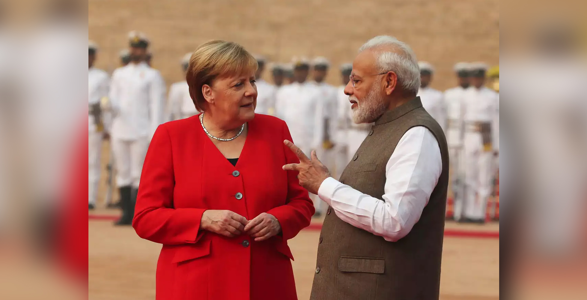 ಕಾಶ್ಮೀರಿಗಳು ಅಸ್ಥಿರತೆ ಎದುರಿಸುತ್ತಿದ್ದಾರೆ: ಭಾರತದಲ್ಲಿ ಆ್ಯಂಜೆಲಾ ಮರ್ಕೆಲ್