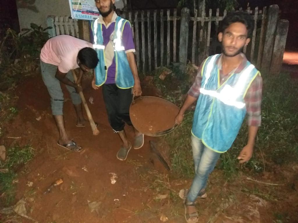 ಪ್ರವಾದಿ ಜನ್ಮ ದಿನಾಚರಣೆ ಪ್ರಯುಕ್ತ ಎಸ್ಕೆಎಸ್ಸೆಸ್ಸೆಫ್ ವಿಖಾಯ ವತಿಯಿಂದ ಶ್ರಮದಾನ ಕಾರ್ಯಕ್ರಮ