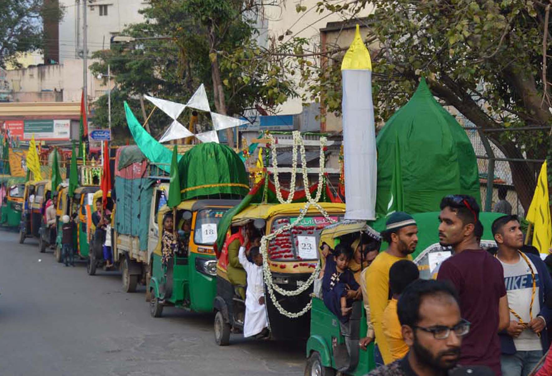 ರಾಜಧಾನಿ ಬೆಂಗಳೂರಿನಲ್ಲಿ ಸಂಭ್ರಮದ ಮೀಲಾದುನ್ನಬಿ ಆಚರಣೆ